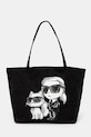 Karl Lagerfeld borsetta sovrastampa nero A1W50085