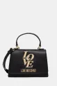 Love Moschino torebka aplikacja czarny JC4156PP1