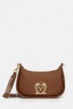 Love Moschino torebka nie mieści A4 brązowy JC4128PP1