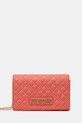 Love Moschino torebka aplikacja pomarańczowy JC4079PP1