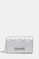 Чанта Love Moschino не побира А4 сребърен JC4079PP1