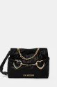 Love Moschino torebka nie mieści A4 czarny JC4035PP1