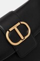 Twinset poseta de piele negru 251TB7110
