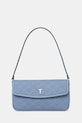 Torba Twinset imitacija zrnate kože plava 251TD8282
