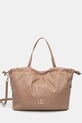 Torba Twinset bez uzorka smeđa 251TD8031