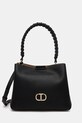 Torba Twinset bez uzorka crna 251TD8063