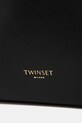 Twinset geantă de piele negru 251TD8330