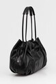 Emporio Armani torebka skórzana EW001496.AF14834 czarny SS25