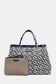 Сумочка Emporio Armani візерунок темно-синій EW001001.AF12759