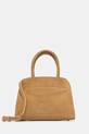 Liviana Conti torebka zamszowa nie mieści A4 beżowy A5SA01