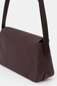 Doplňky Kožená kabelka A.P.C. sac daria flap PXBCD.F61901 burgundské