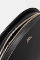 Шкіряна сумочка A.P.C. sac demi-lune shoulder PXCAX.F61997 чорний