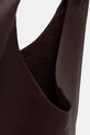 A.P.C. torebka skórzana le neige PXCBC.F67008 bordowy