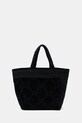 Elisabetta Franchi borsa a mano in cotone semplice nero BS42F51E2