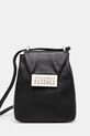 Кожаная сумочка MM6 Maison Margiela кожа чёрный SB6WG0013
