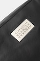 Шкіряна сумочка MM6 Maison Margiela чорний SB6WG0014
