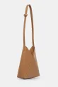 MM6 Maison Margiela leather handbag SB6ZH0019 brown SS25