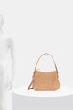Coccinelle geanta de mana din piele intoarsa E1.PQS.13.02.01 bej