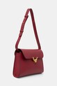 Coccinelle torebka skórzana E1.QTF.12.02.01 bordowy SS25