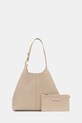 Coccinelle torebka skórzana skóra licowa beżowy E1.SHA.11.01.01