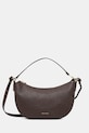 Kožená kabelka Coccinelle přírodní kůže hnědá E1.SHA.13.03.01