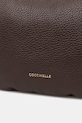 Kožená kabelka Coccinelle hnědá E1.SHA.13.03.01