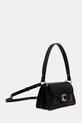 Кожена чанта Coccinelle E1.SSK.12.01.01 черен SS25