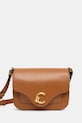 Coccinelle torebka skórzana skóra licowa brązowy E1.SSK.15.01.01