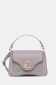 Coccinelle torebka skórzana skóra licowa szary E1.SSL.18.02.01