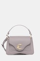 Coccinelle torebka skórzana skóra licowa szary E1.SSL.18.02.01