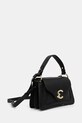 Coccinelle poseta de piele E1.SSL.18.02.01 negru SS25