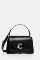 Kabelka Coccinelle přírodní kůže černá E1.SSN.18.02.01
