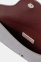 Kožená listová kabelka Coccinelle E5.SSL.19.01.01 strieborná