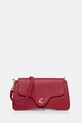 Kožená kabelka Coccinelle přírodní kůže burgundské E5.SSL.27.01.01
