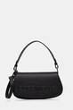 Coccinelle poseta de piele uni negru E5.QBB.52.01.01