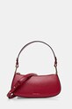 Kabelka Coccinelle přírodní kůže burgundské E5.S3A.52.01.01