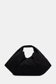 Сумочка MM6 Maison Margiela Japanese Draped гладкий чорний SB5WC0019