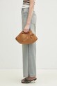 MM6 Maison Margiela torebka skórzana Japanese Draped Mini