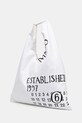 Бавовняна сумка MM6 Maison Margiela Classic Japanese Handbag S54WD0039.T1003 білий SS25