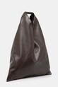 Kožená kabelka MM6 Maison Margiela Classic Japanese Handbag S54WD0039.T2185 hnědá SS25