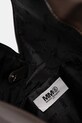 Kožená kabelka MM6 Maison Margiela Classic Japanese Handbag S54WD0039.T2185 hnědá