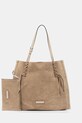 Gianni Chiarini borsa in pelle scamosciata DORY pelle scamosciata beige BS.11307.CM.PL