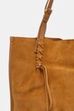Accesorii Gianni Chiarini geanta de mana din piele intoarsa DORY BS.11307.CM.PL bej