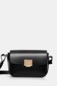 Marc O'Polo borsa a mano in pelle pelle fiore nero 41012210702203