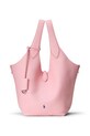 Polo Ralph Lauren leather handbag Tote strapless pink 428938031