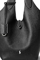 Polo Ralph Lauren torebka skórzana Tote 428938031 czarny