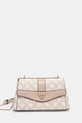 Τσάντα Guess DORYS απομίμηση λείου δέρματος μπεζ HWPG95.21210