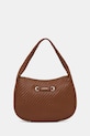 Τσάντα Guess FRANCY απομίμηση λείου δέρματος καφέ HWWG95.30020