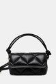 Kožená kabelka Guess CORINNE přírodní kůže černá HWCRNN.L5116