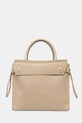 Guess geantă de piele BIANCA uni bej HWBIAA.L5117